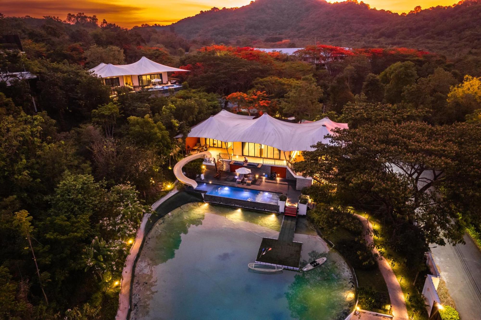 Hotel Te Mata Glamping Nong Nam Daeng Exteriér fotografie