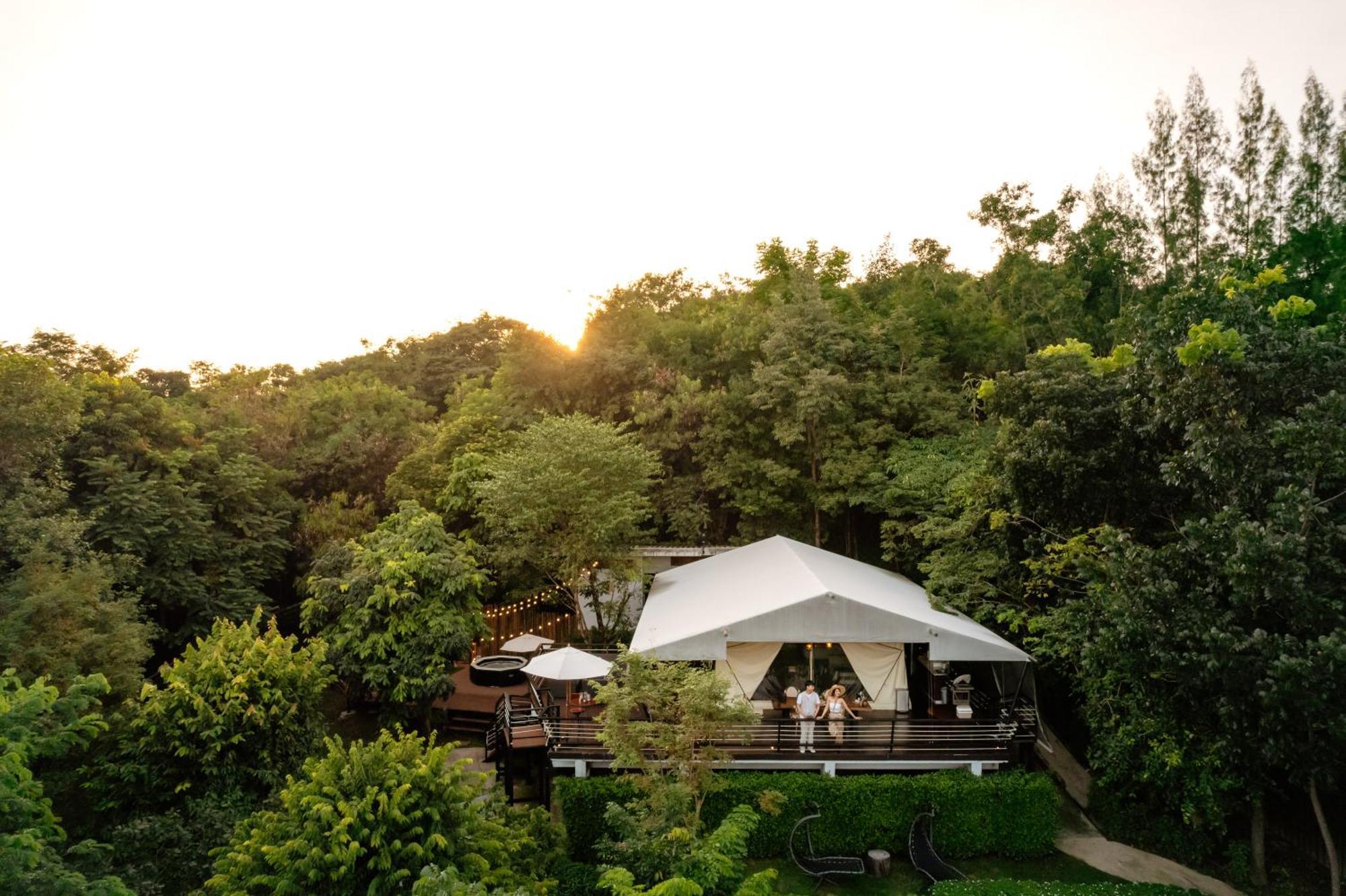 Hotel Te Mata Glamping Nong Nam Daeng Exteriér fotografie