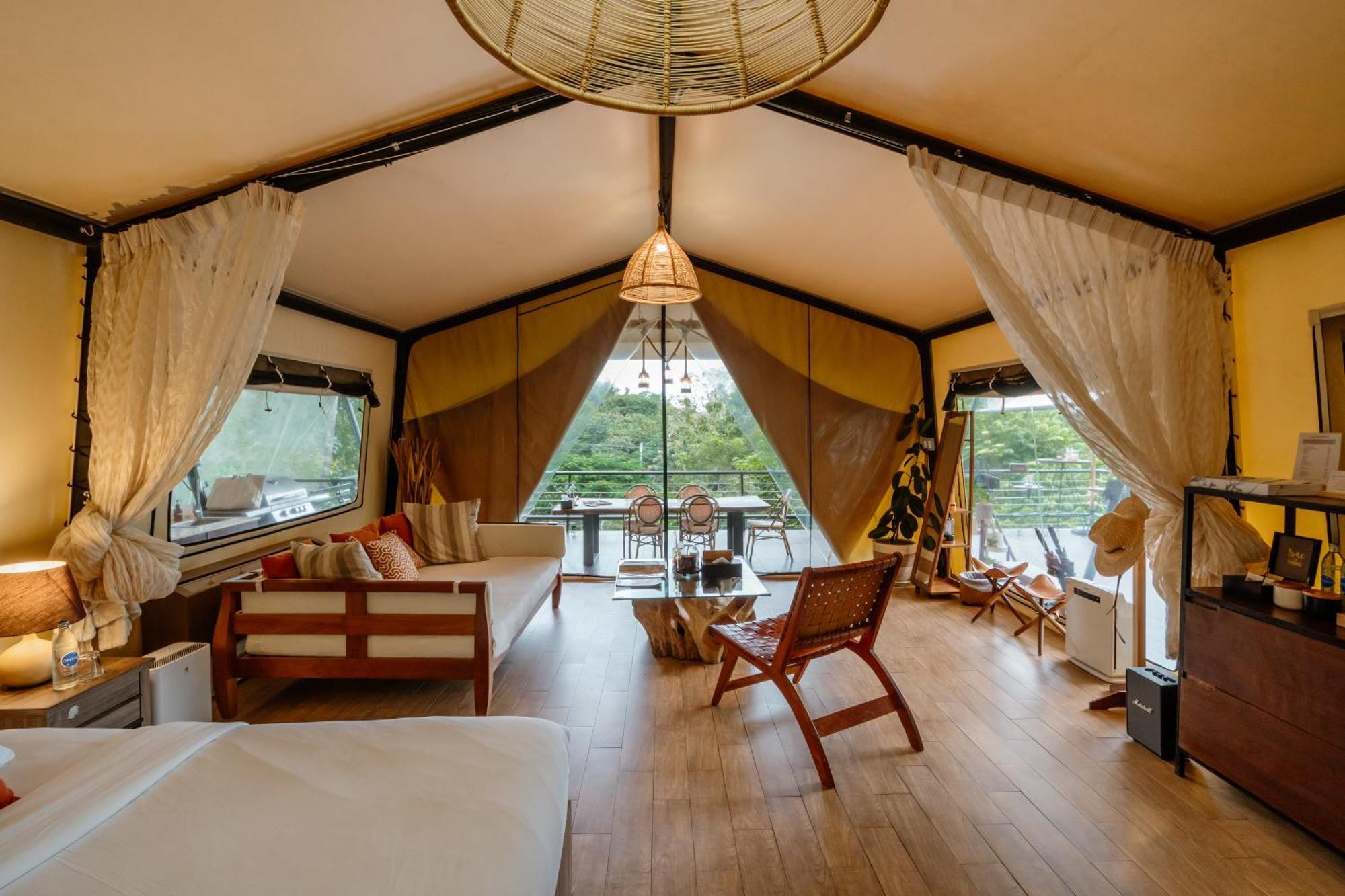 Hotel Te Mata Glamping Nong Nam Daeng Exteriér fotografie